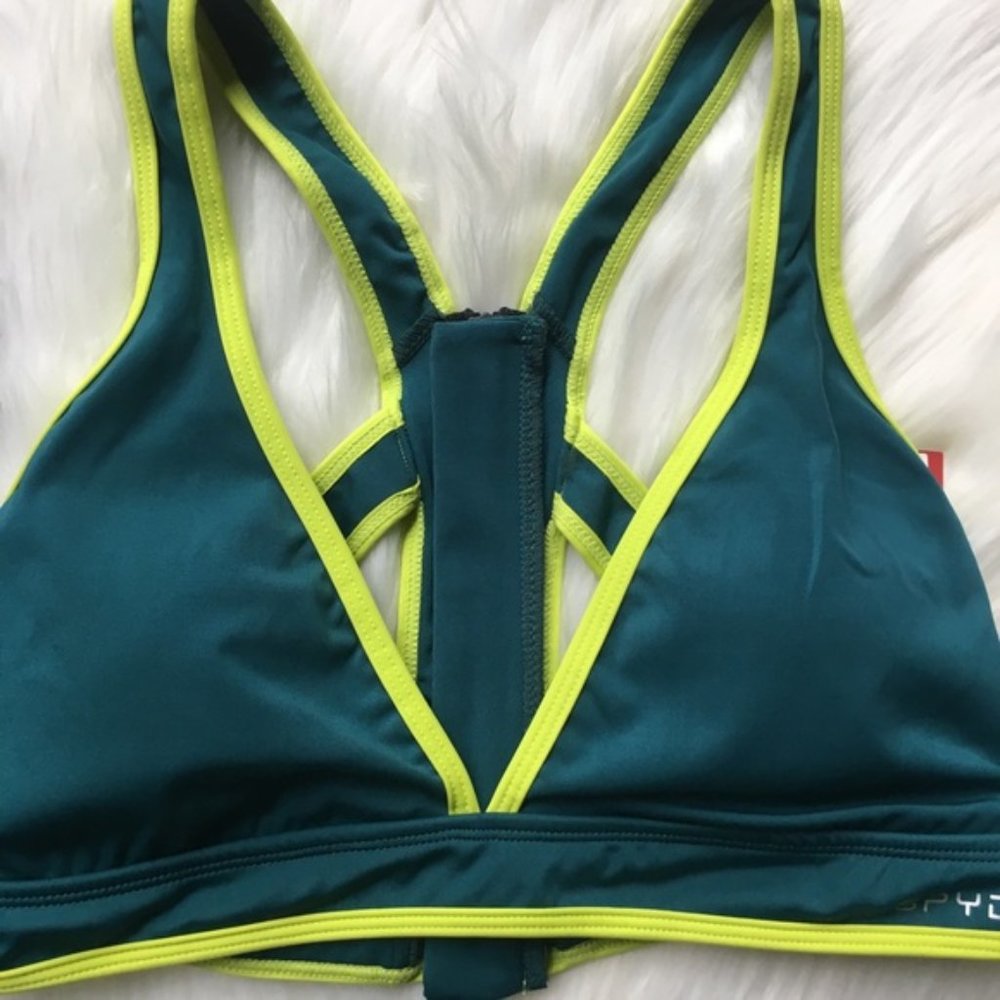 SPYDER 2 Piece Bikini Zip Top & Bottom LARGE NWT - Picture 12 of 16